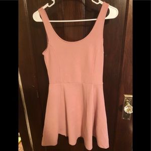 Pink Jersey Dress